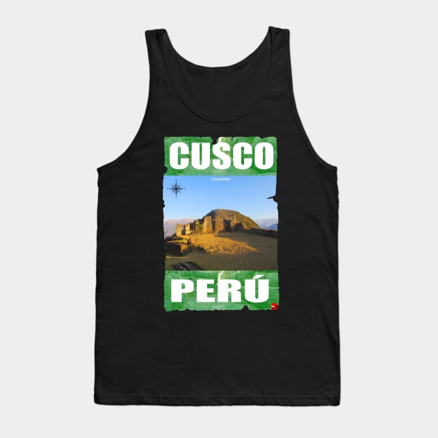 CHOQUEQUIRAO CUSCO PERU Tank Top by Dibujartpe